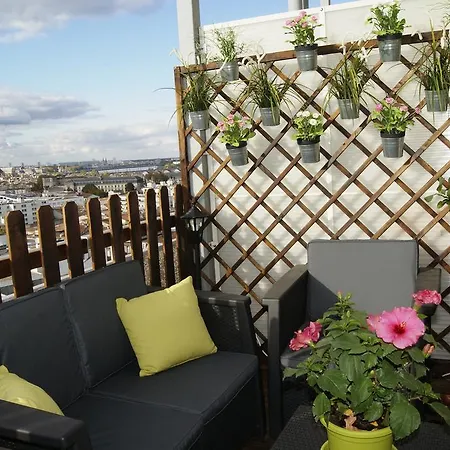 Free Parking - Self Checkin - Wifi - Panoramique Terrasse - Duplex Saint Jean - Superbordeaux Bordeaux